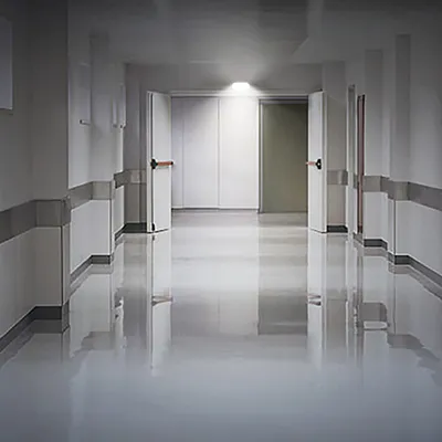 لافتة مخرج طوارئ LED بإضاءة جانبية (لوحة من الأكريليك والبلاستيك بتصميم أنيق بـ 5 لمبات خضراء)