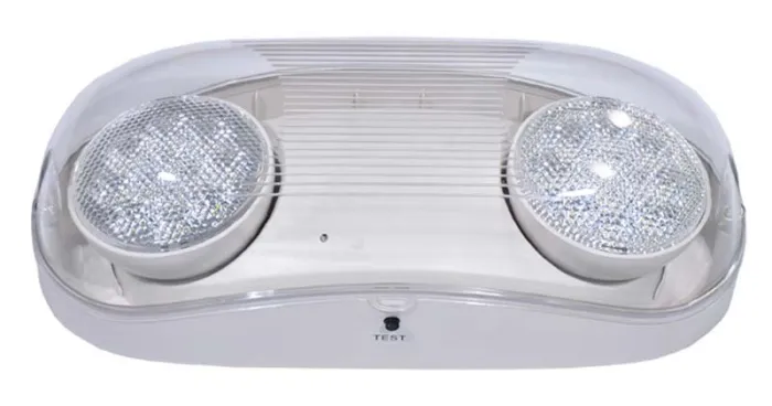 كشاف طوارئ  LED عدستين مخصص للأماكن المعرضة للرطوبة