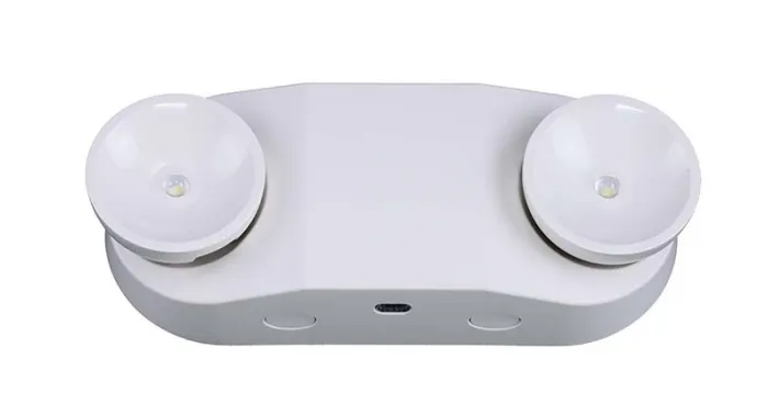 كشاف طوارئ LED برأسين (عدستين)