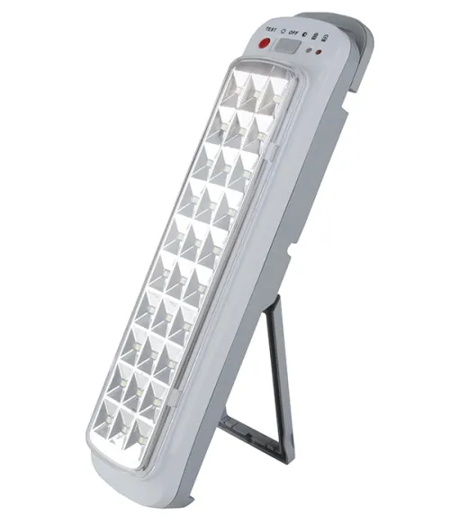 كشاف طوارئ ليد قابل للشحن (يحتوي على 30 لمبة LED  نوع SMD3528 موفرة للطاقة)