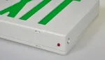 لافتة خروج طوارئ LED خضراء (معتمدة من UL للمواصفات الأمريكية والكندية)