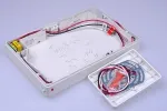 لافتة خروج طوارئ LED لون أحمر (معتمدة من UL للمواصفات الأمريكية والكندية)