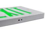 لوحة مخرج طوارئ بإضاءة LED أحمر أو أخضر (إكزيت لايت)