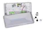 لوحة خروج طوارئ  LED مقاومة للماء والغبار وفق معيار IP65(مزودة بـ21 لمبة LED من نوع SMD3528)
